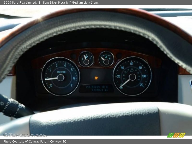 Brilliant Silver Metallic / Medium Light Stone 2009 Ford Flex Limited