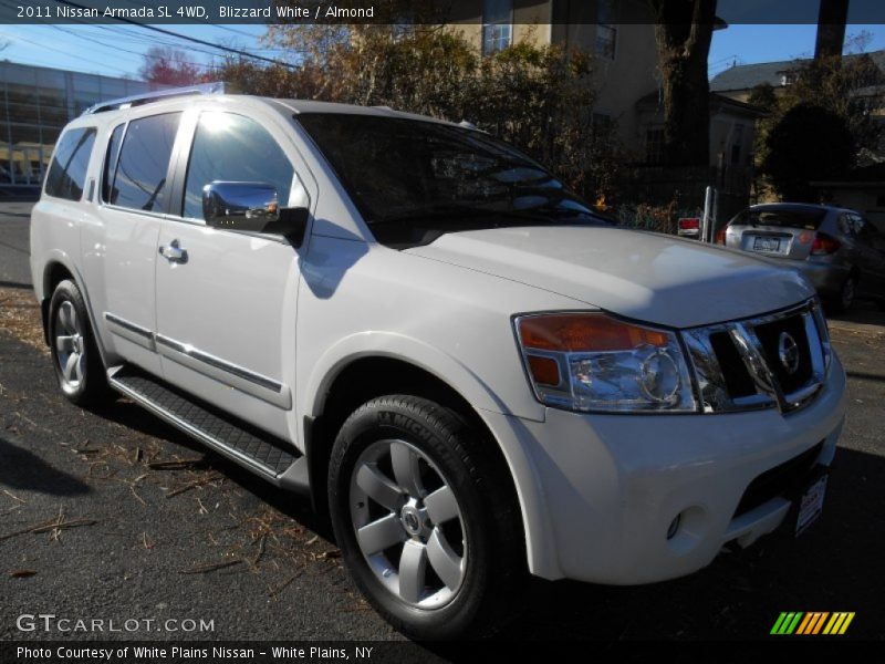 Blizzard White / Almond 2011 Nissan Armada SL 4WD