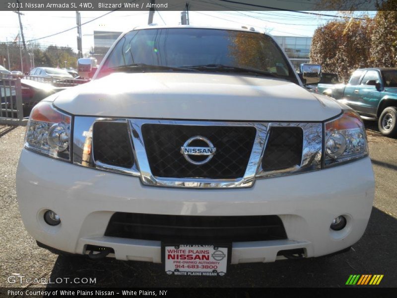 Blizzard White / Almond 2011 Nissan Armada SL 4WD