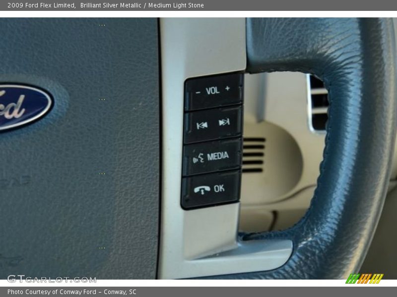 Brilliant Silver Metallic / Medium Light Stone 2009 Ford Flex Limited
