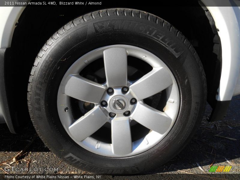 Blizzard White / Almond 2011 Nissan Armada SL 4WD