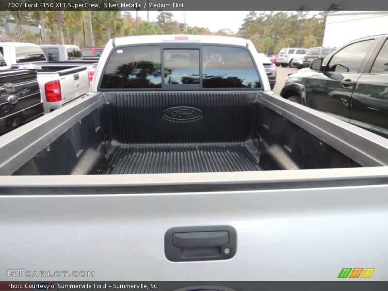 Silver Metallic / Medium Flint 2007 Ford F150 XLT SuperCrew