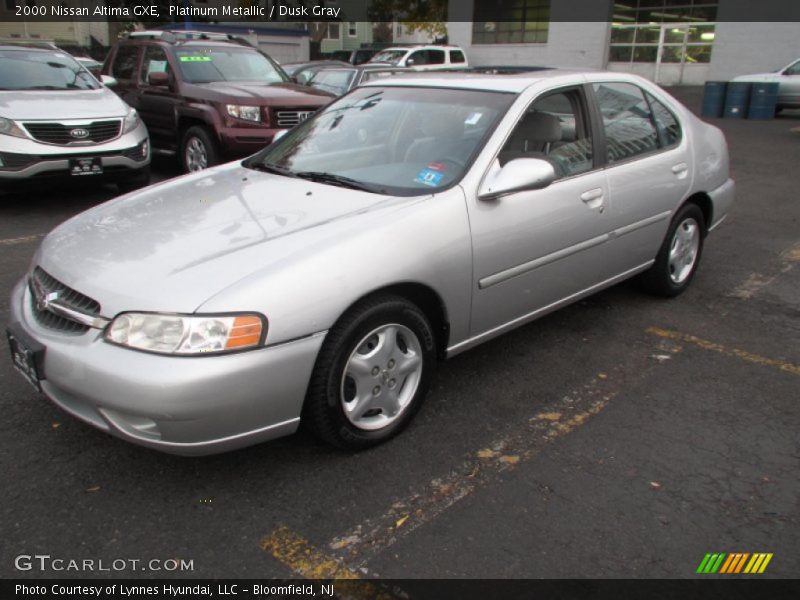 Platinum Metallic / Dusk Gray 2000 Nissan Altima GXE
