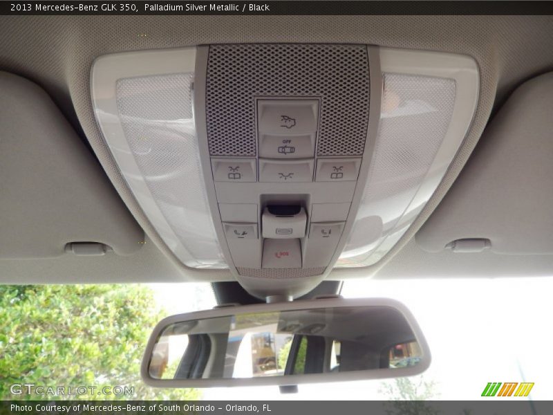 Palladium Silver Metallic / Black 2013 Mercedes-Benz GLK 350