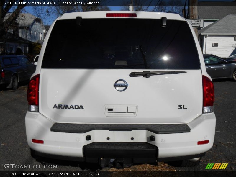 Blizzard White / Almond 2011 Nissan Armada SL 4WD