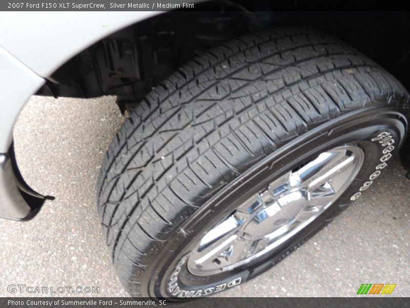 Silver Metallic / Medium Flint 2007 Ford F150 XLT SuperCrew