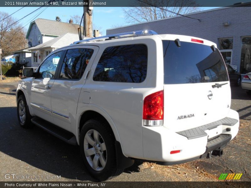 Blizzard White / Almond 2011 Nissan Armada SL 4WD