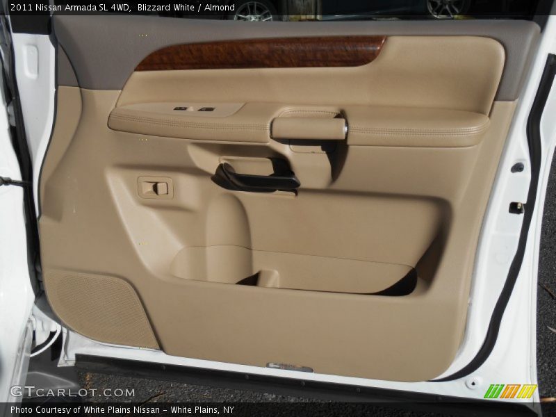 Blizzard White / Almond 2011 Nissan Armada SL 4WD