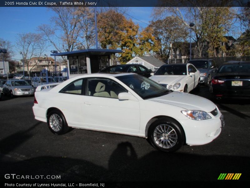 Taffeta White / Ivory 2005 Honda Civic EX Coupe