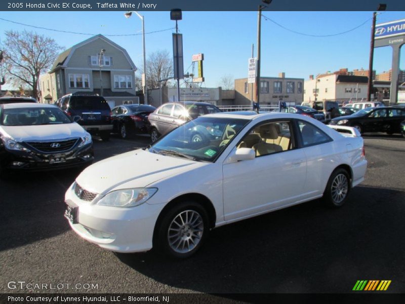 Taffeta White / Ivory 2005 Honda Civic EX Coupe