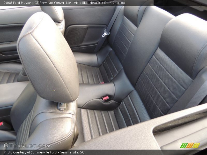 Vista Blue Metallic / Dark Charcoal 2008 Ford Mustang GT Premium Convertible