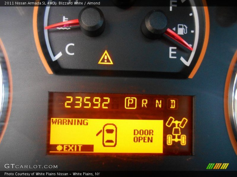 Blizzard White / Almond 2011 Nissan Armada SL 4WD