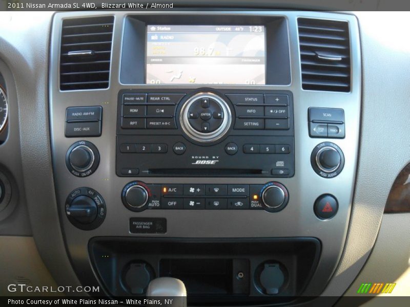 Blizzard White / Almond 2011 Nissan Armada SL 4WD