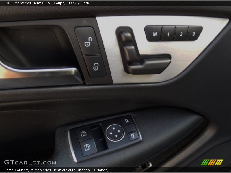 Black / Black 2012 Mercedes-Benz C 250 Coupe
