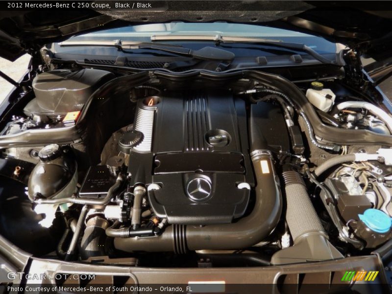 Black / Black 2012 Mercedes-Benz C 250 Coupe