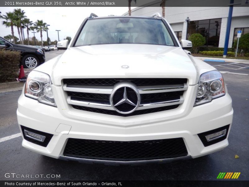Arctic White / Almond/Black 2011 Mercedes-Benz GLK 350
