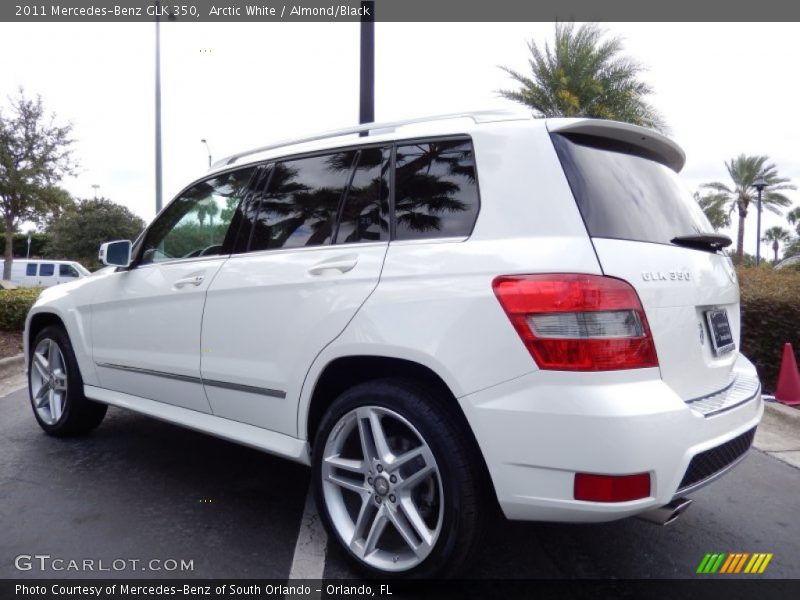 Arctic White / Almond/Black 2011 Mercedes-Benz GLK 350
