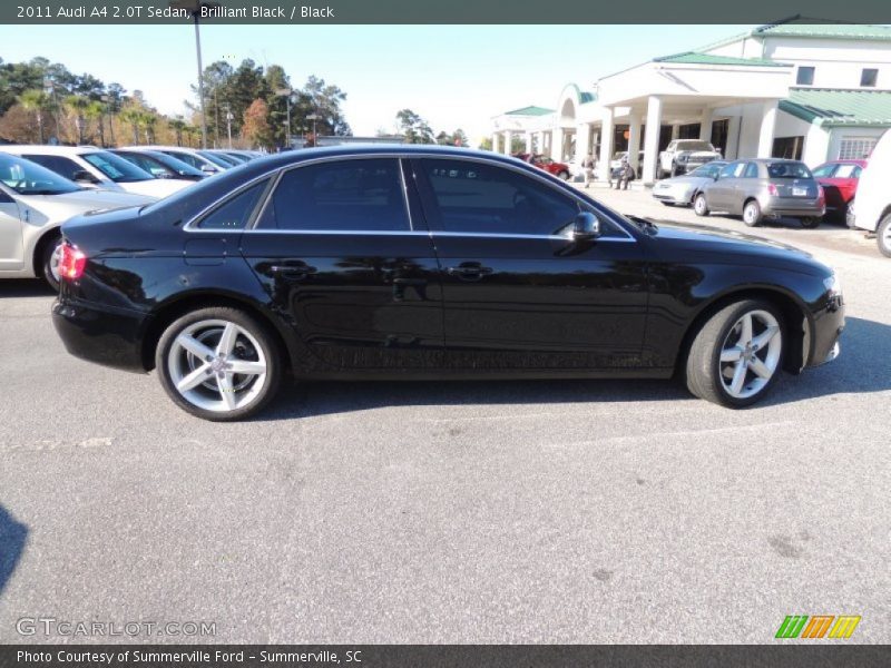 Brilliant Black / Black 2011 Audi A4 2.0T Sedan