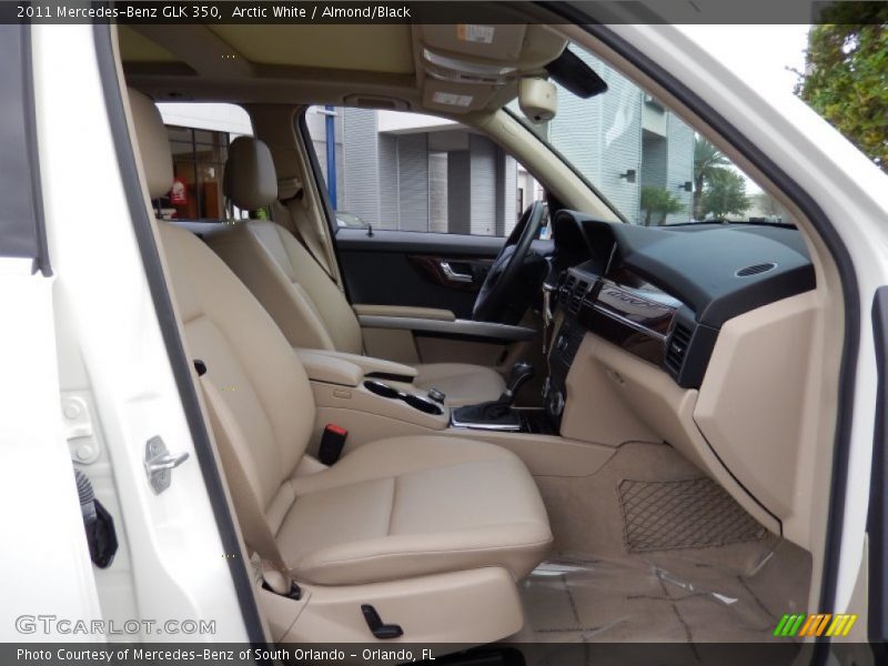 Arctic White / Almond/Black 2011 Mercedes-Benz GLK 350