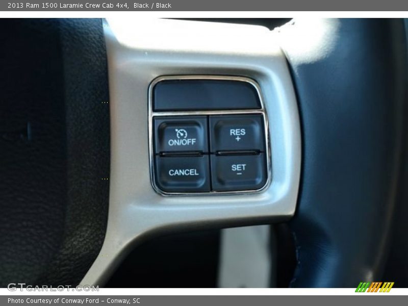 Black / Black 2013 Ram 1500 Laramie Crew Cab 4x4