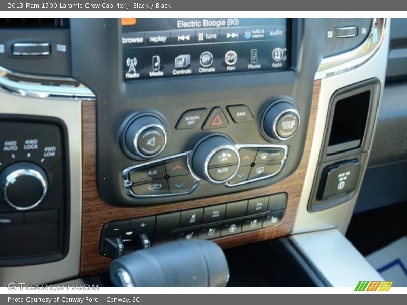 Black / Black 2013 Ram 1500 Laramie Crew Cab 4x4