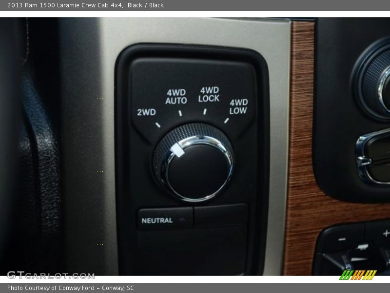 Black / Black 2013 Ram 1500 Laramie Crew Cab 4x4