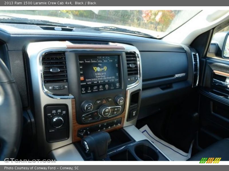 Black / Black 2013 Ram 1500 Laramie Crew Cab 4x4