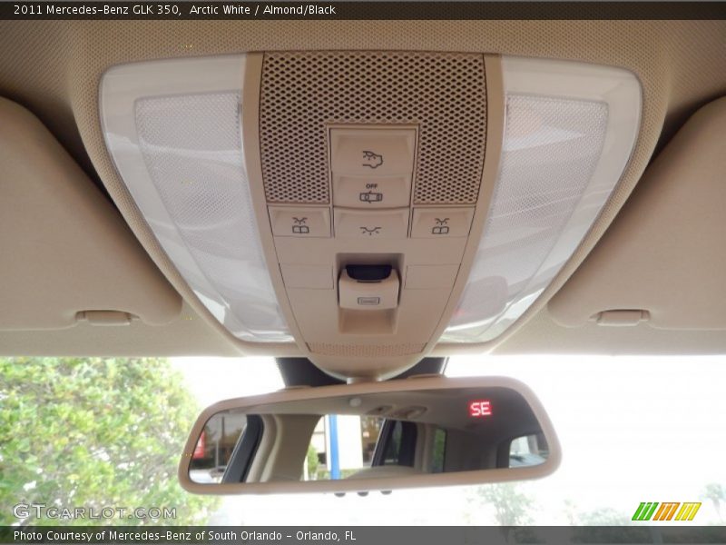 Arctic White / Almond/Black 2011 Mercedes-Benz GLK 350