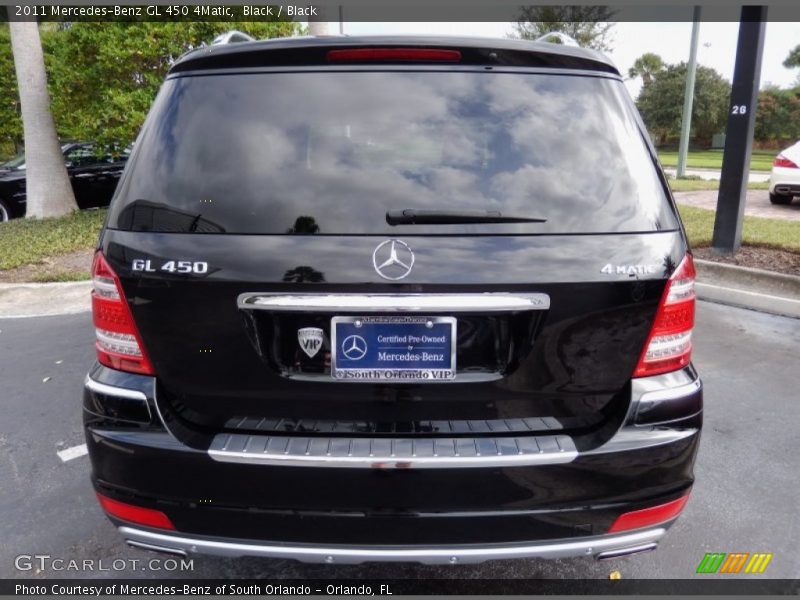 Black / Black 2011 Mercedes-Benz GL 450 4Matic