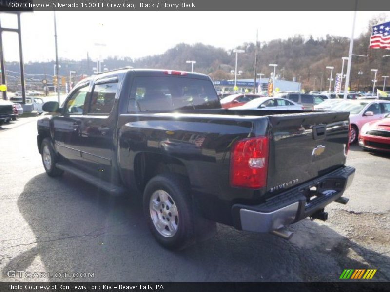 Black / Ebony Black 2007 Chevrolet Silverado 1500 LT Crew Cab