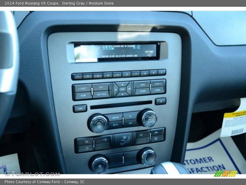 Sterling Gray / Medium Stone 2014 Ford Mustang V6 Coupe