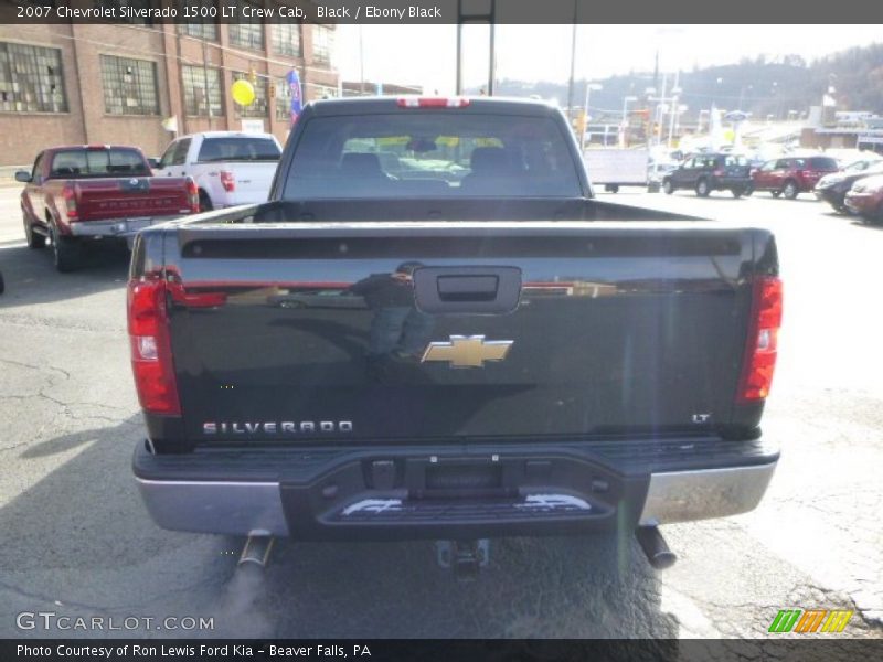 Black / Ebony Black 2007 Chevrolet Silverado 1500 LT Crew Cab