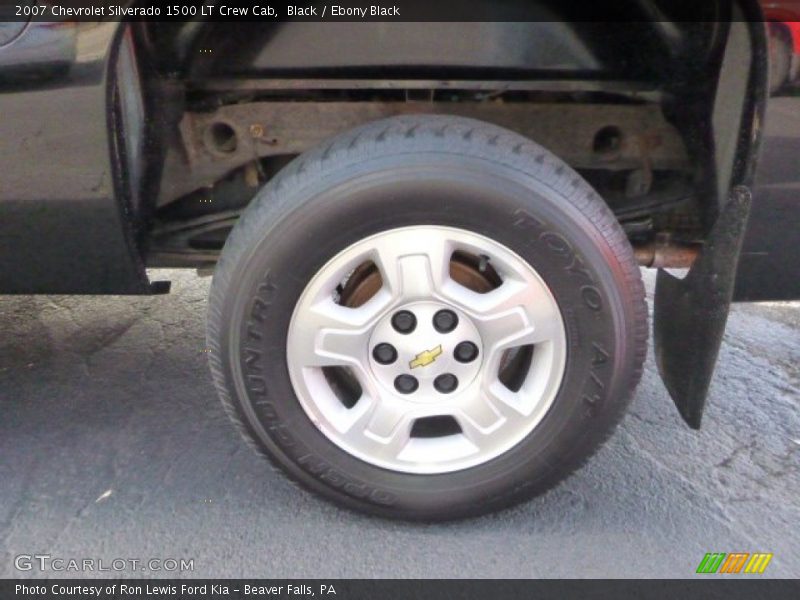 Black / Ebony Black 2007 Chevrolet Silverado 1500 LT Crew Cab