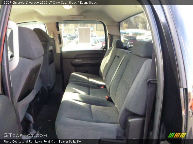 Black / Ebony Black 2007 Chevrolet Silverado 1500 LT Crew Cab
