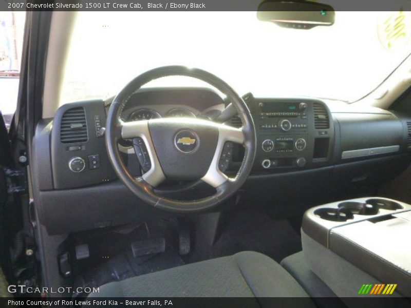 Black / Ebony Black 2007 Chevrolet Silverado 1500 LT Crew Cab