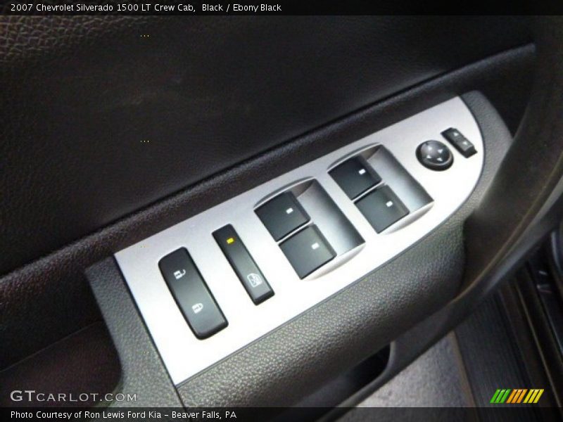 Black / Ebony Black 2007 Chevrolet Silverado 1500 LT Crew Cab