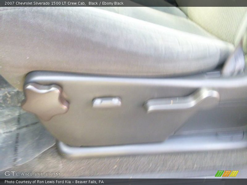 Black / Ebony Black 2007 Chevrolet Silverado 1500 LT Crew Cab