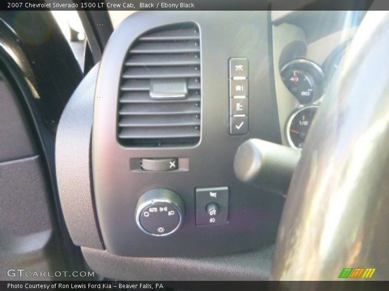 Black / Ebony Black 2007 Chevrolet Silverado 1500 LT Crew Cab