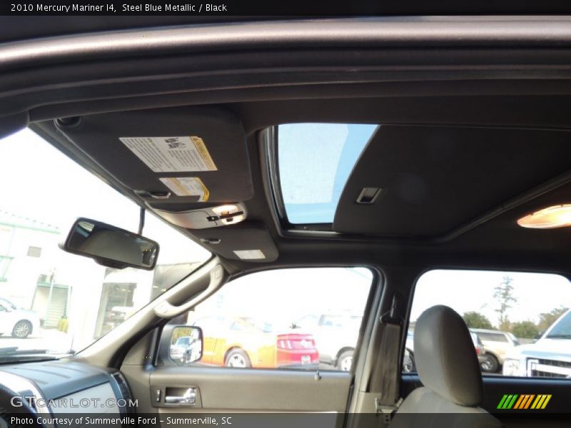 Steel Blue Metallic / Black 2010 Mercury Mariner I4