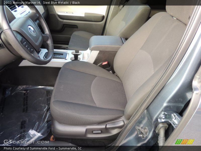 Steel Blue Metallic / Black 2010 Mercury Mariner I4
