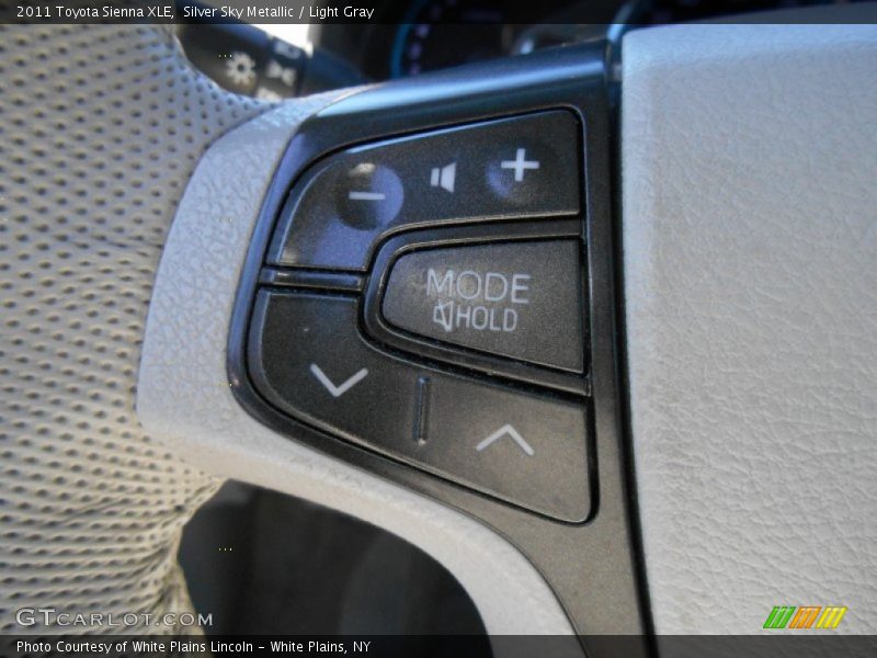 Silver Sky Metallic / Light Gray 2011 Toyota Sienna XLE