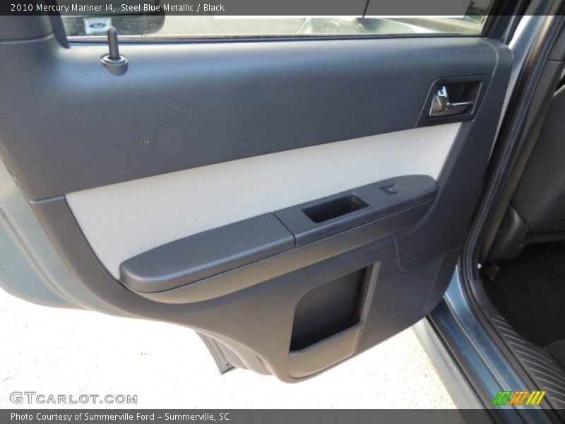 Steel Blue Metallic / Black 2010 Mercury Mariner I4