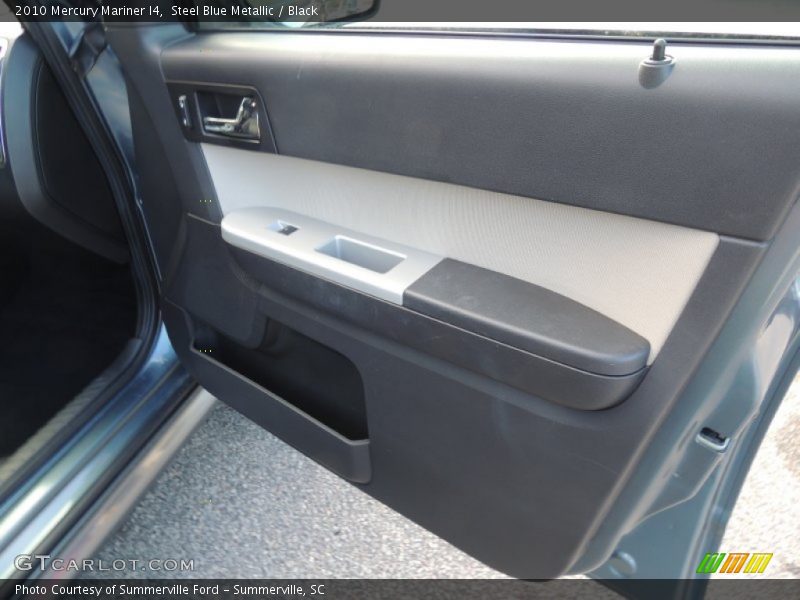Steel Blue Metallic / Black 2010 Mercury Mariner I4