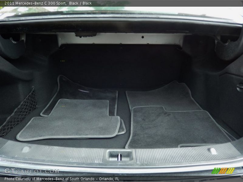 Black / Black 2011 Mercedes-Benz C 300 Sport