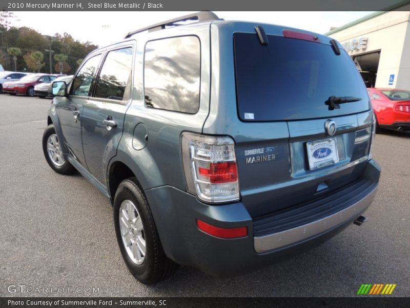 Steel Blue Metallic / Black 2010 Mercury Mariner I4