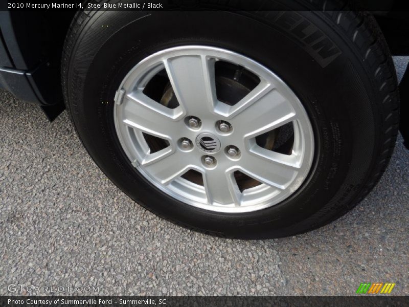 Steel Blue Metallic / Black 2010 Mercury Mariner I4