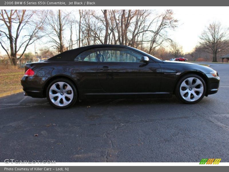 Jet Black / Black 2006 BMW 6 Series 650i Convertible