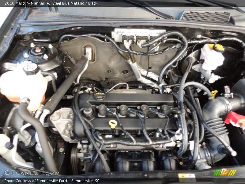 Steel Blue Metallic / Black 2010 Mercury Mariner I4