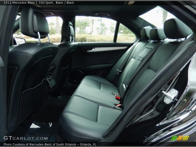 Black / Black 2011 Mercedes-Benz C 300 Sport
