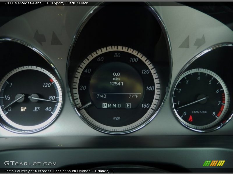 Black / Black 2011 Mercedes-Benz C 300 Sport